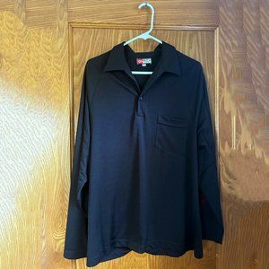 IZITU Long Sleeve Shirt with Dragon Arm Graphic - Size M